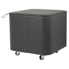 PUFFO Multipurpose Sitting Pouf by Limac Design in Regenerated Leather