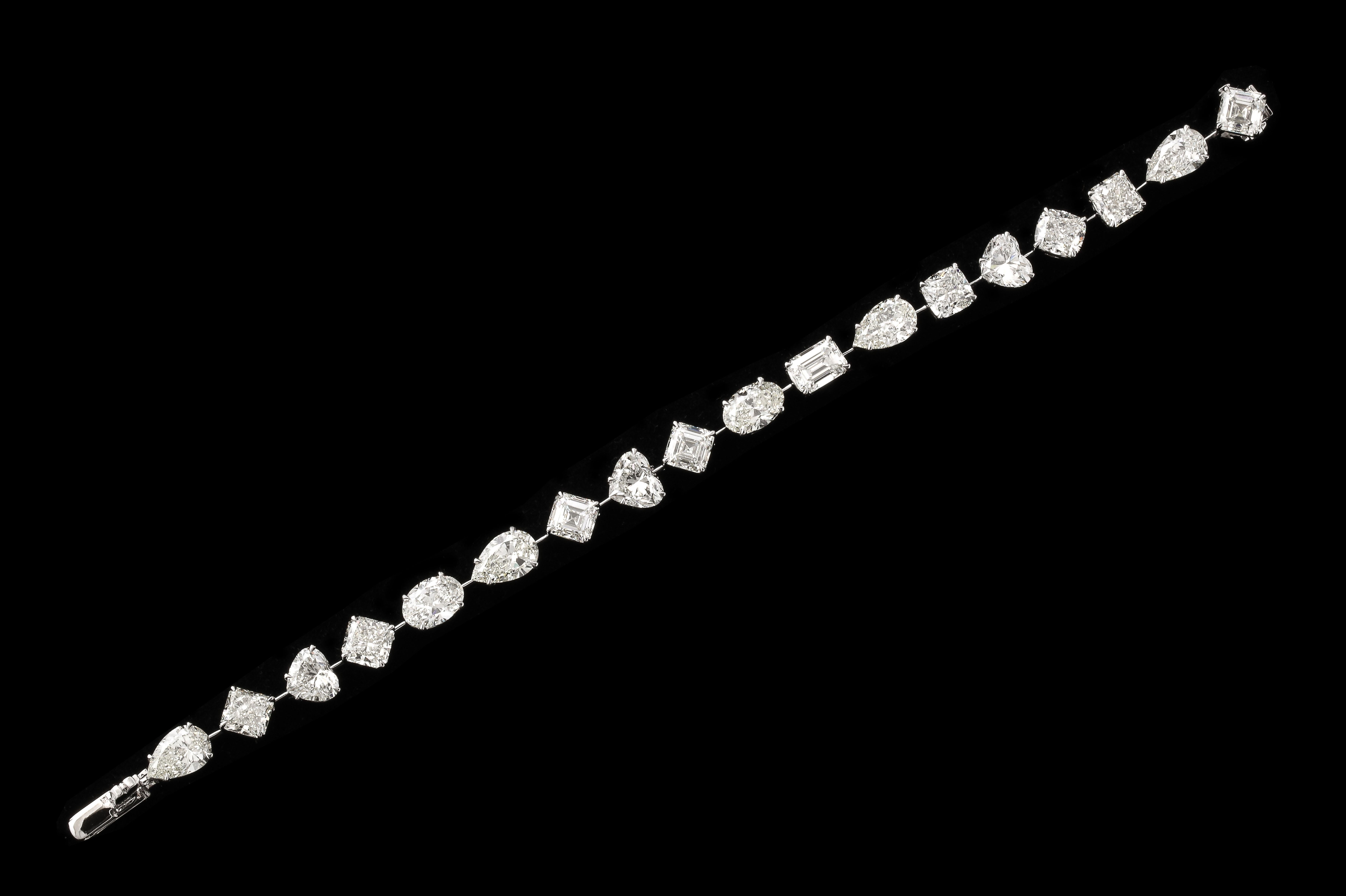 Multishape Diamond Bracelet 1