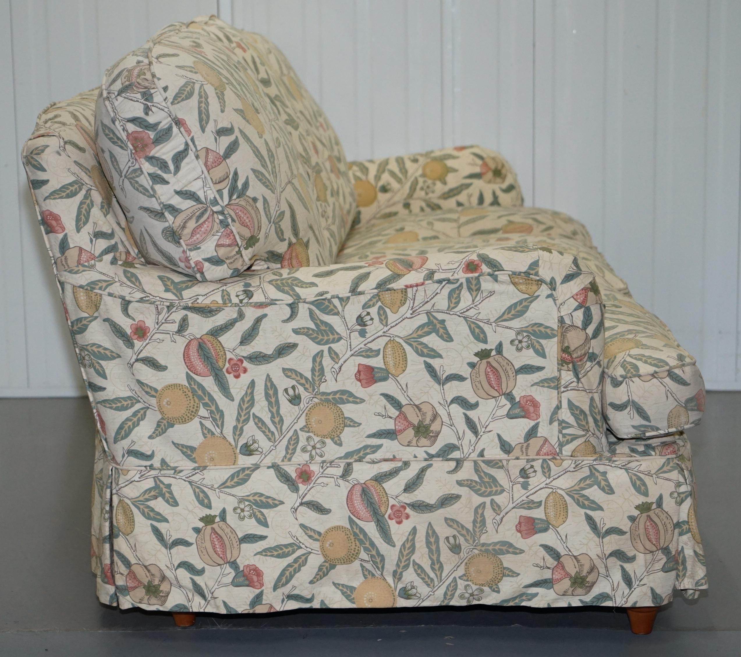 Multiyork Howard Sofa and Pair of Armchairs Suite Floral Upholstery 1