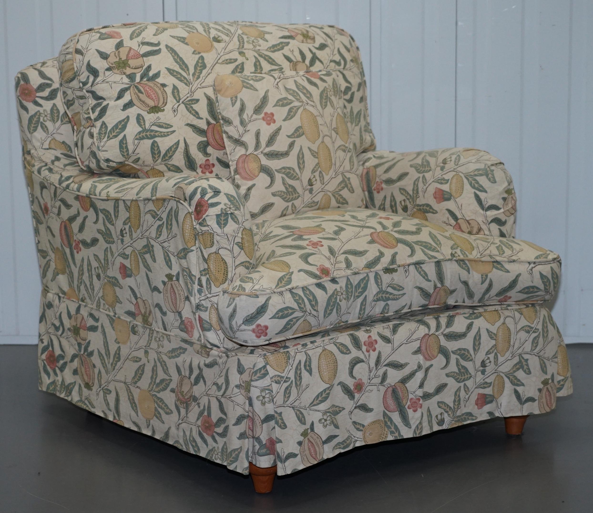 Multiyork Howard Sofa and Pair of Armchairs Suite Floral Upholstery 4