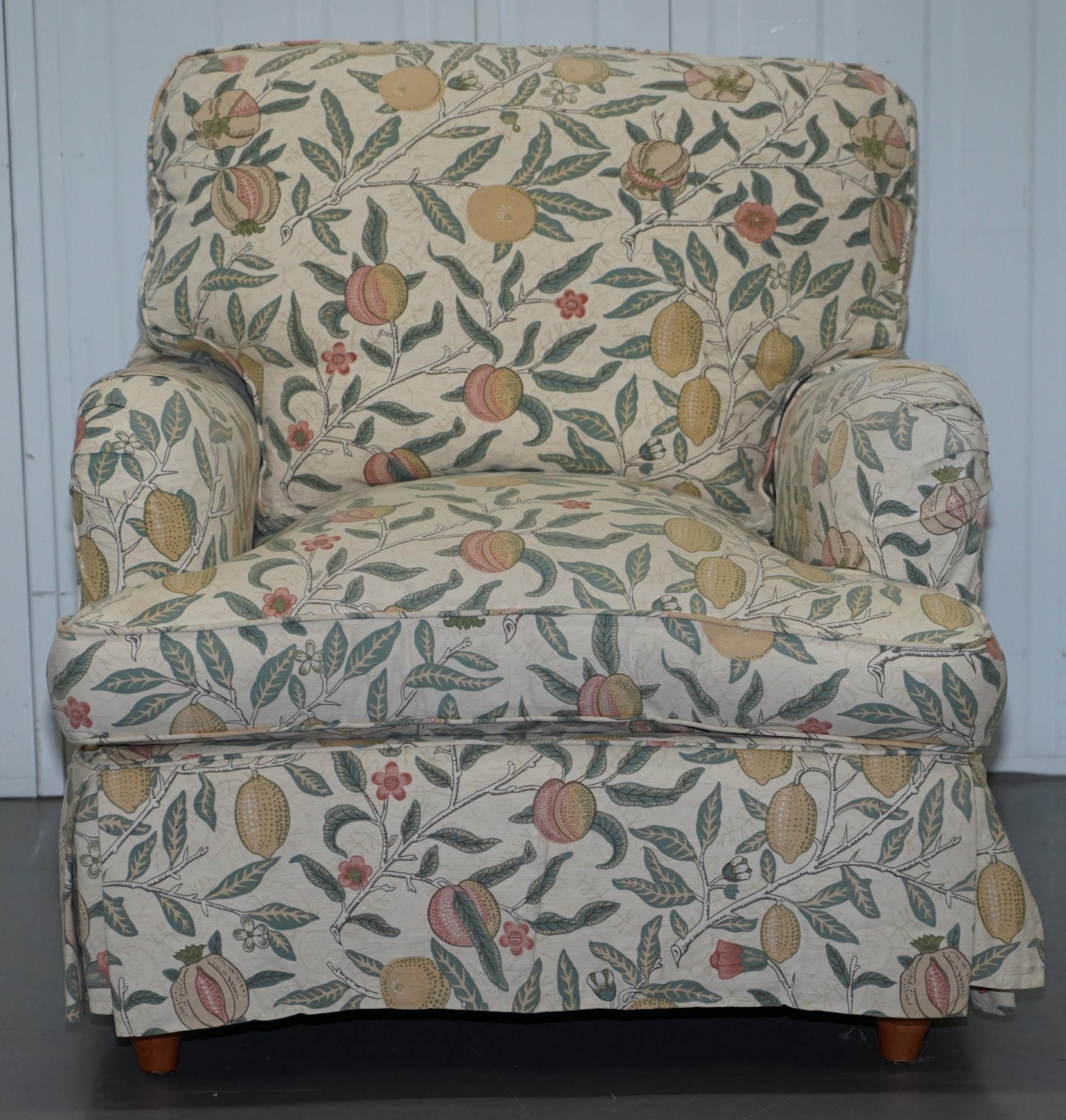 Multiyork Howard Sofa and Pair of Armchairs Suite Floral Upholstery 6