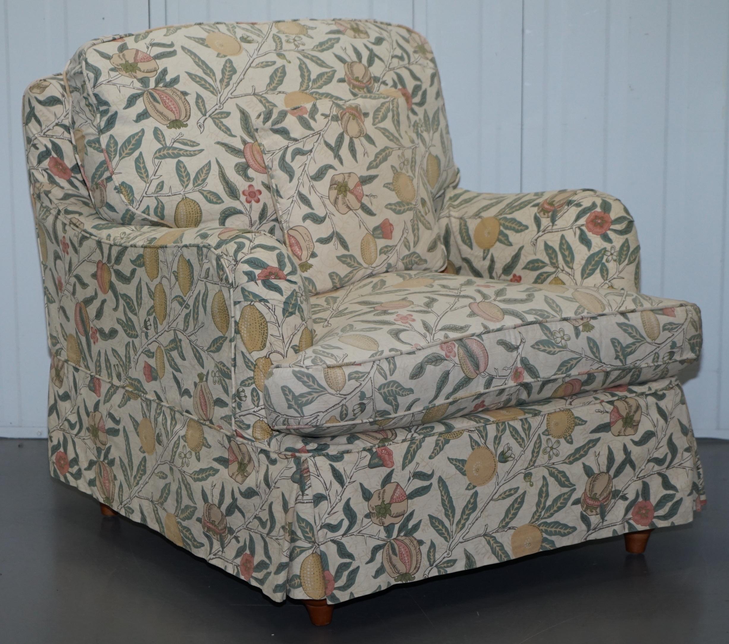 Multiyork Howard Sofa and Pair of Armchairs Suite Floral Upholstery 9