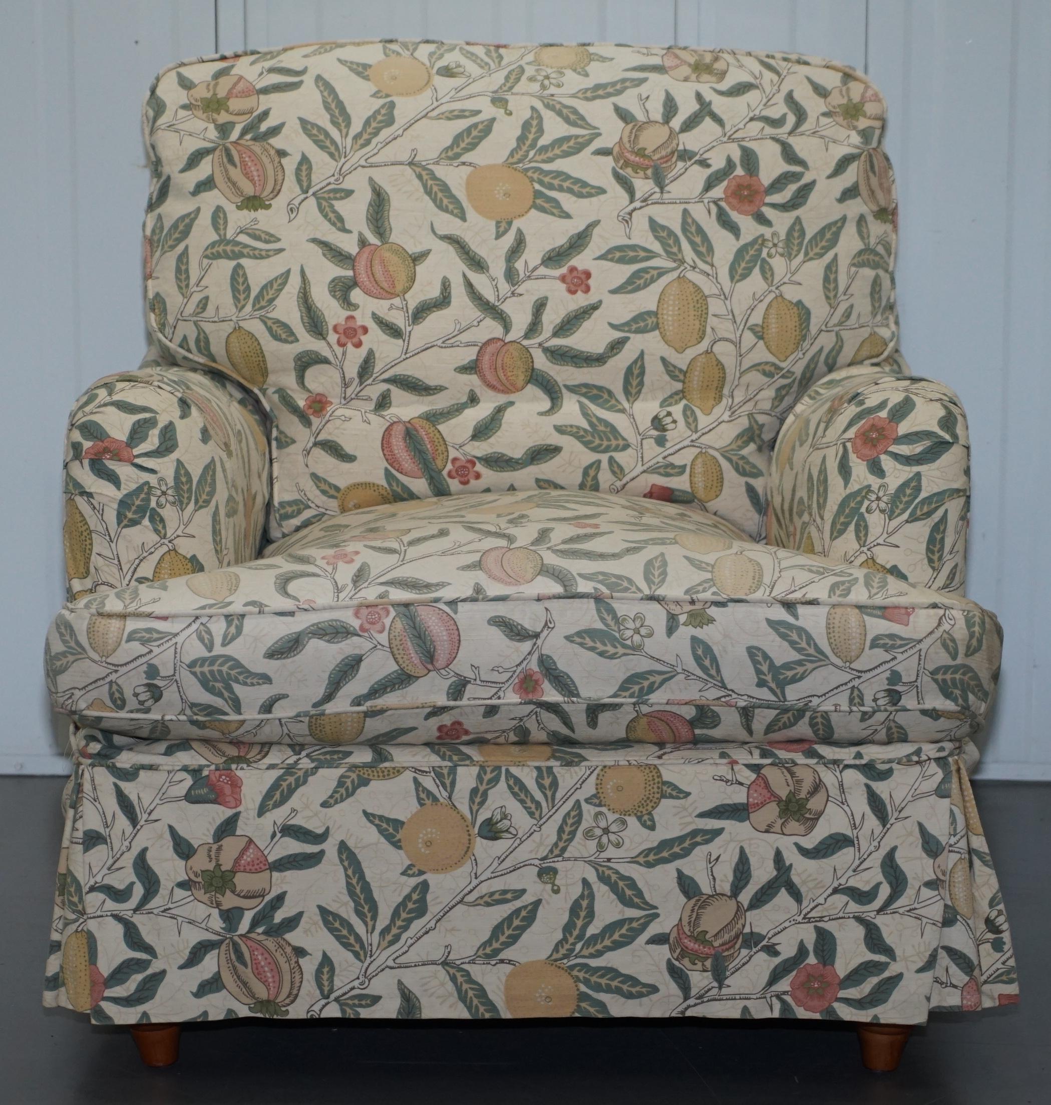 Multiyork Howard Sofa and Pair of Armchairs Suite Floral Upholstery 10