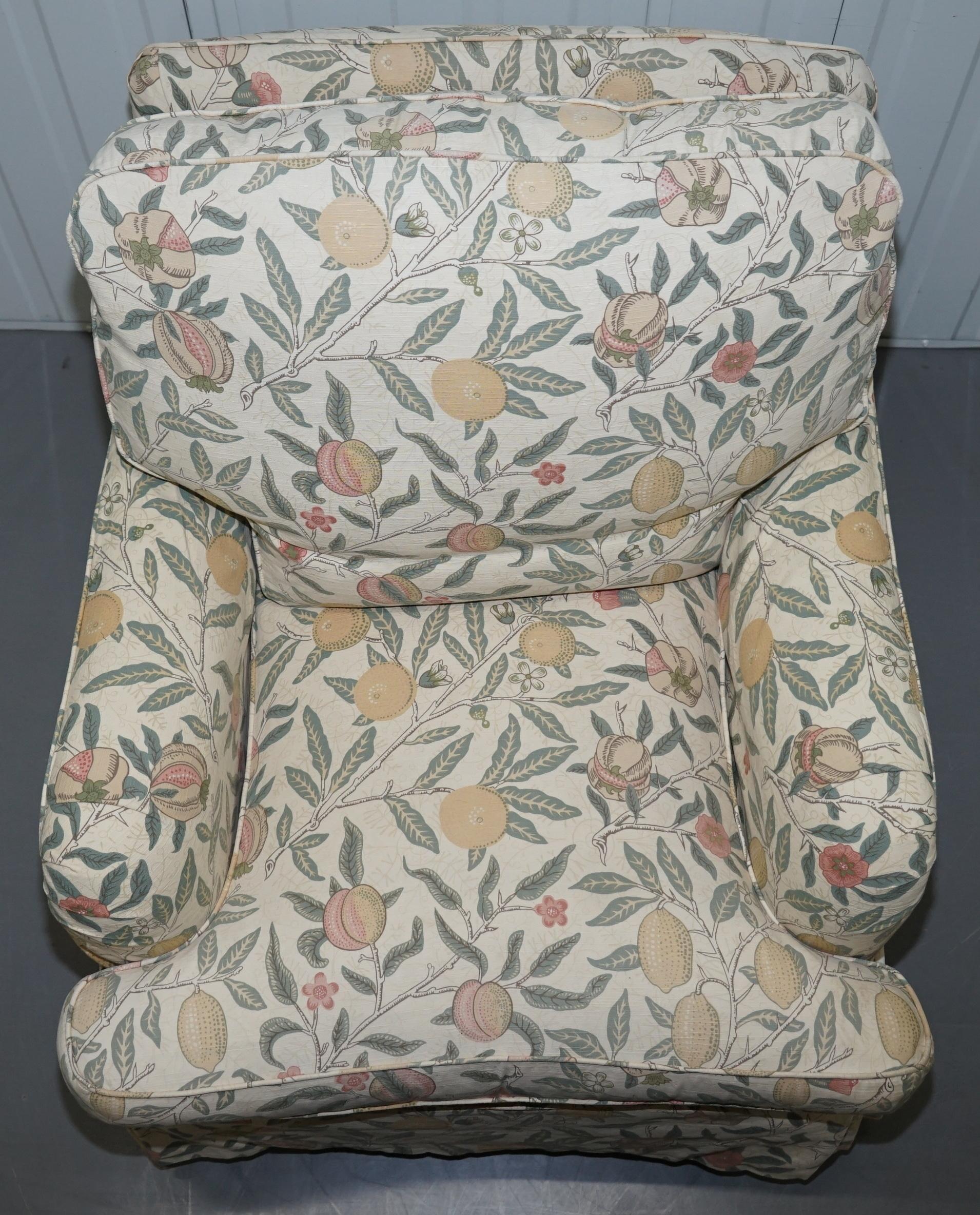 Multiyork Howard Sofa and Pair of Armchairs Suite Floral Upholstery 11
