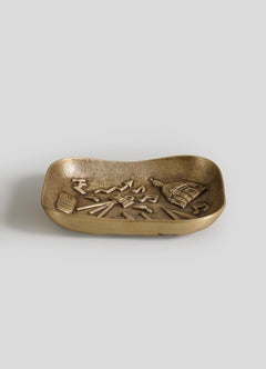 Mumbai My Love Trinket Tray in Brass, Viya by Vikram Goyal