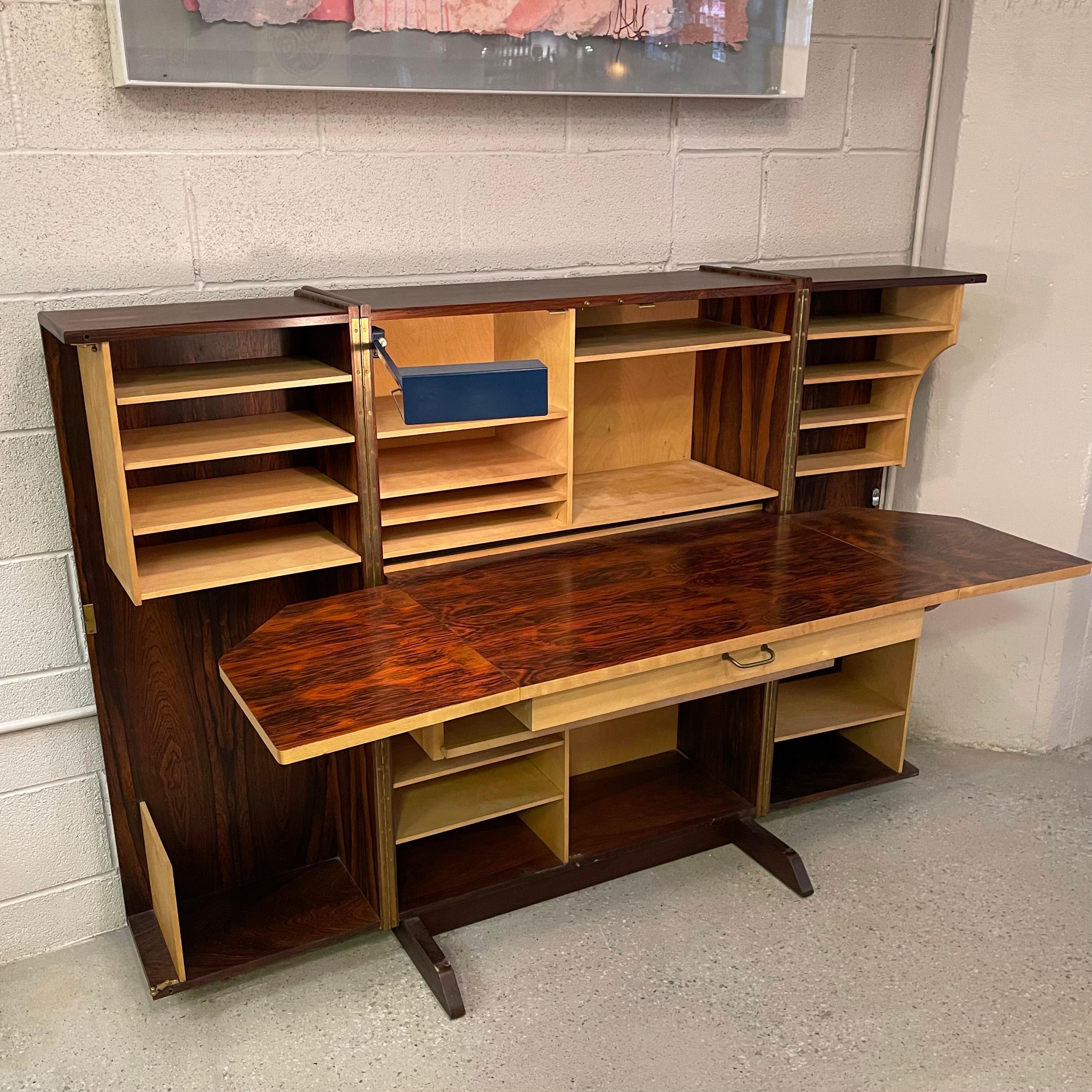 modern hideaway desk