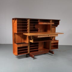 Mummenthaler & Meier "Magic Box" Foldable Desk / Working Station, 1950