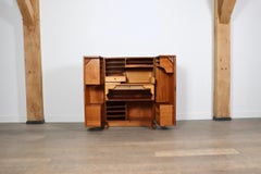 Mummenthaler & Meier Magic Box Writing Desk In Teak, Switzerland 1950