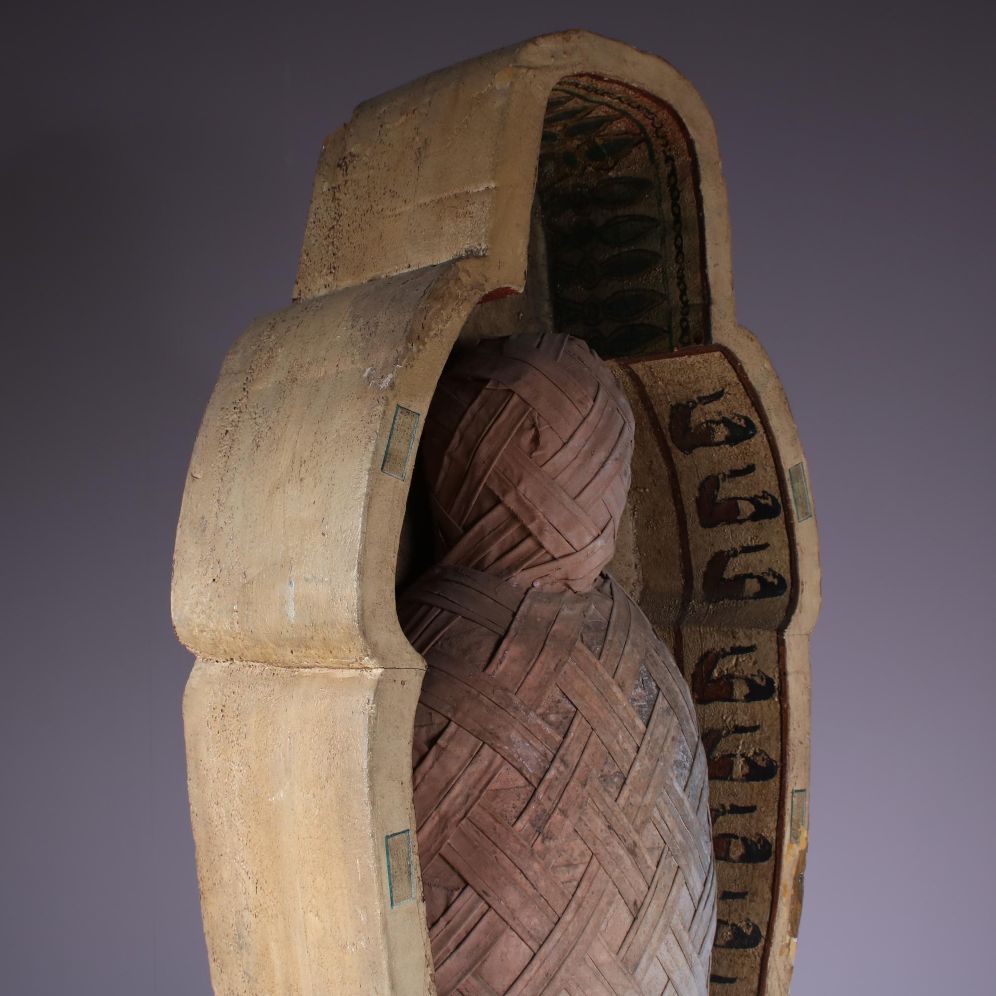 Mummy prop for Yves St Laurent, France 1990 3