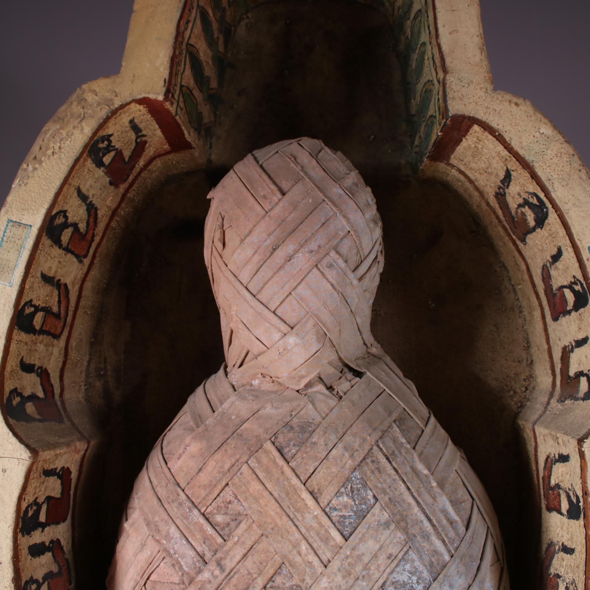 Mid-Century Modern Mummy prop for Yves St Laurent, France 1990