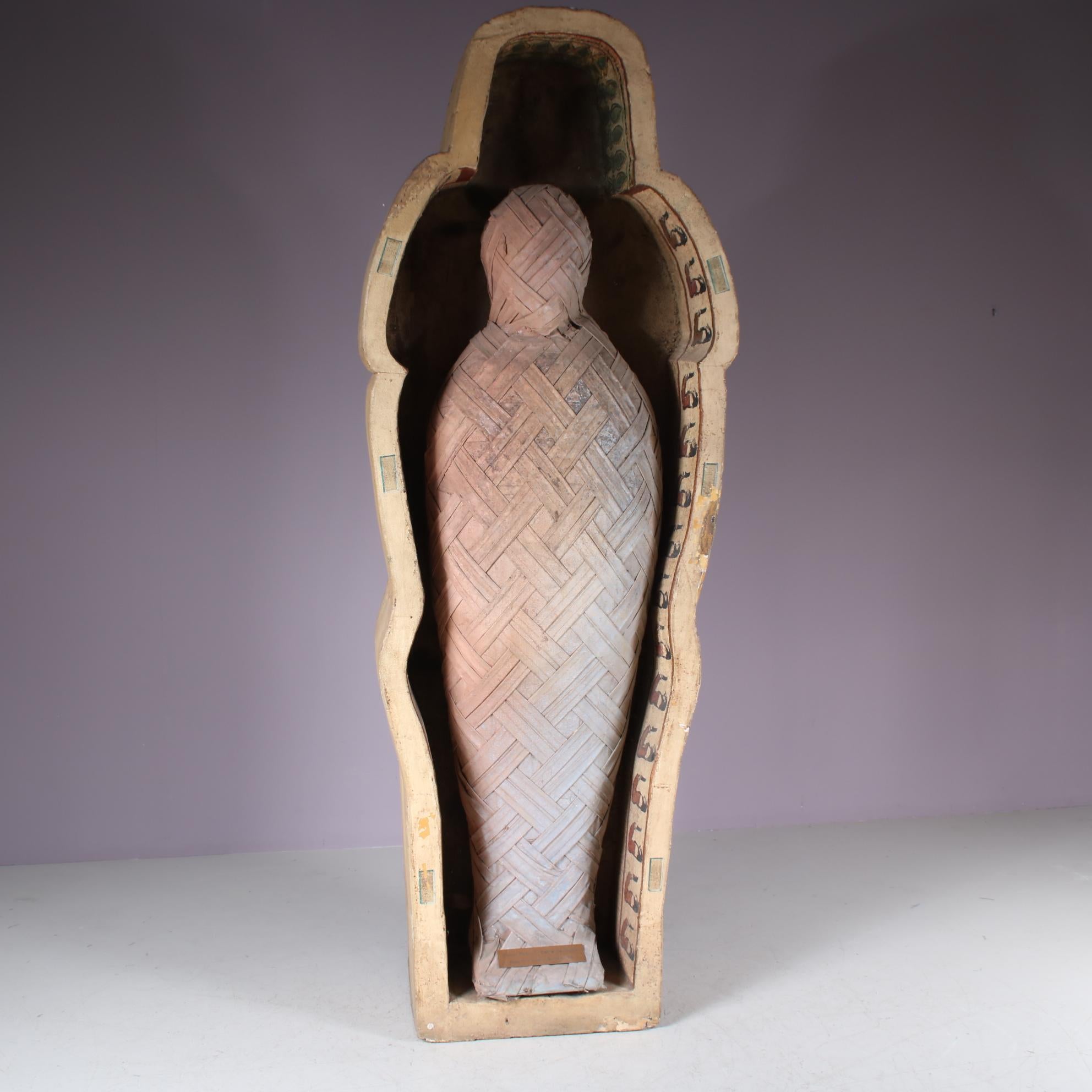French Mummy prop for Yves St Laurent, France 1990
