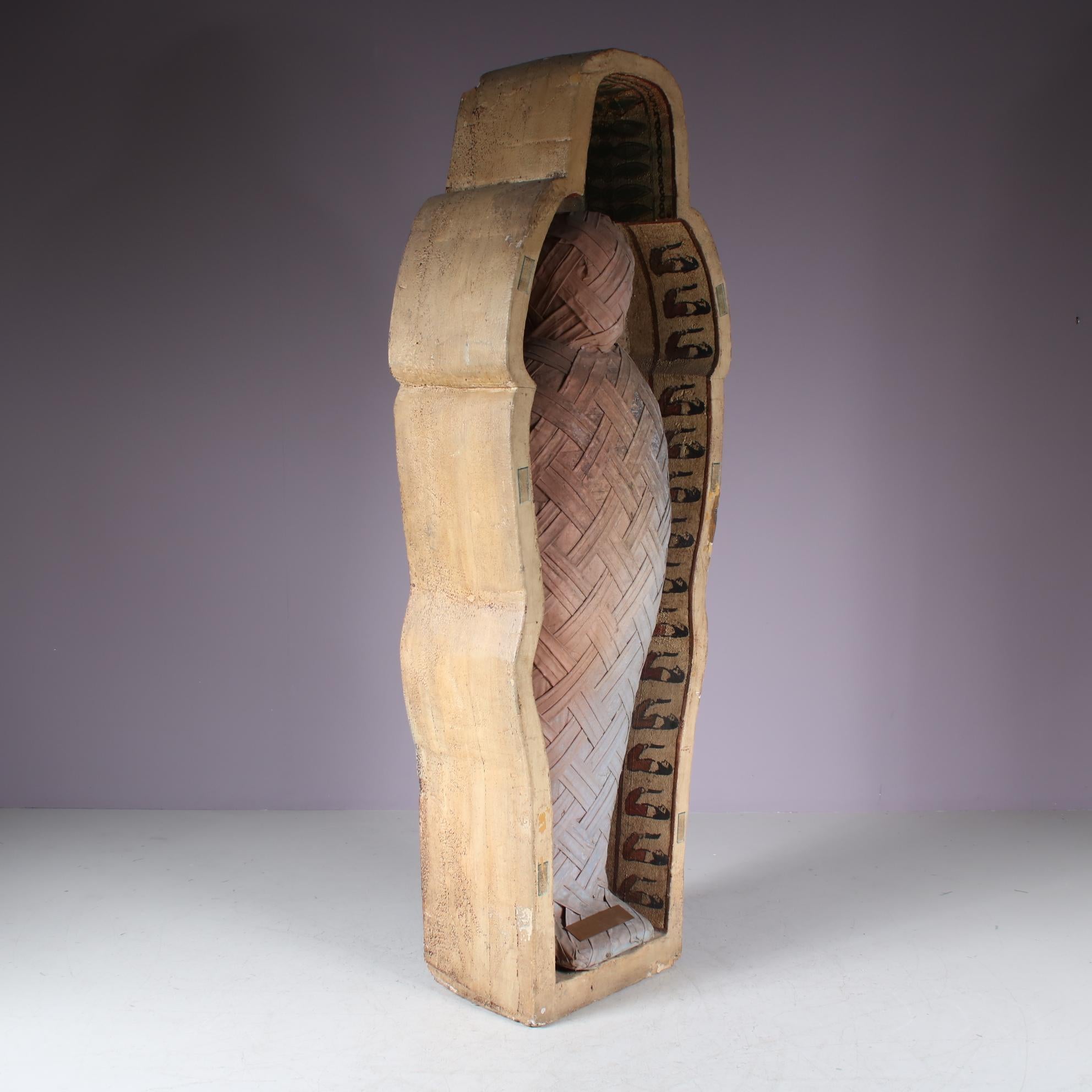 Mummy prop for Yves St Laurent, France 1990 2