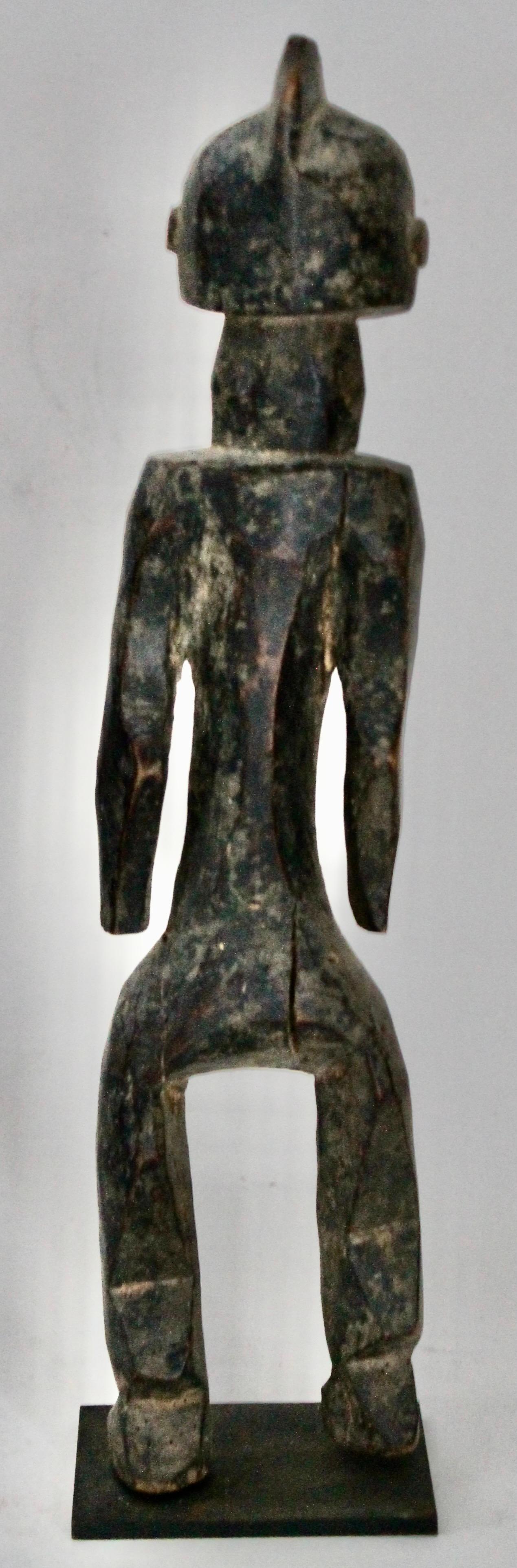Hand-Carved Mumuye Figure African Sculpture