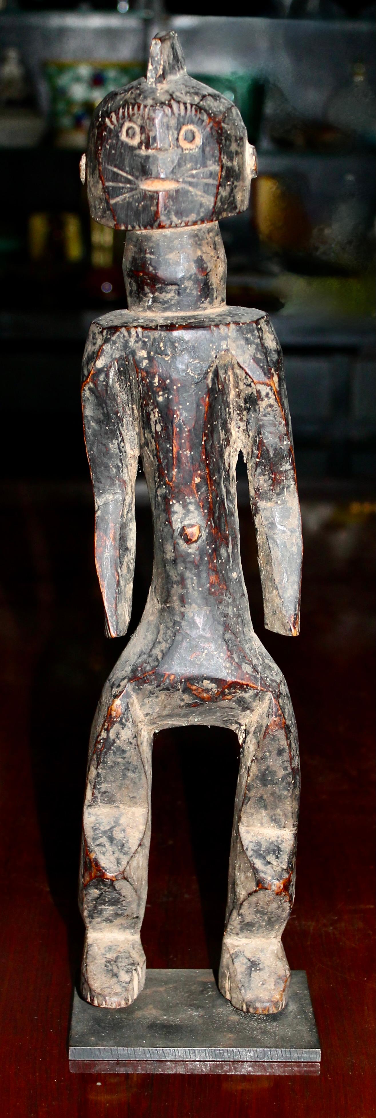 Wood Mumuye Figure African Sculpture