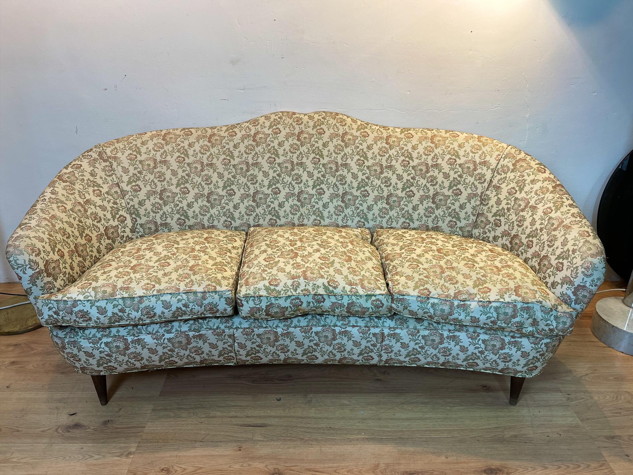 Munari-Sofa und 2 Sessel (Stoff) im Angebot