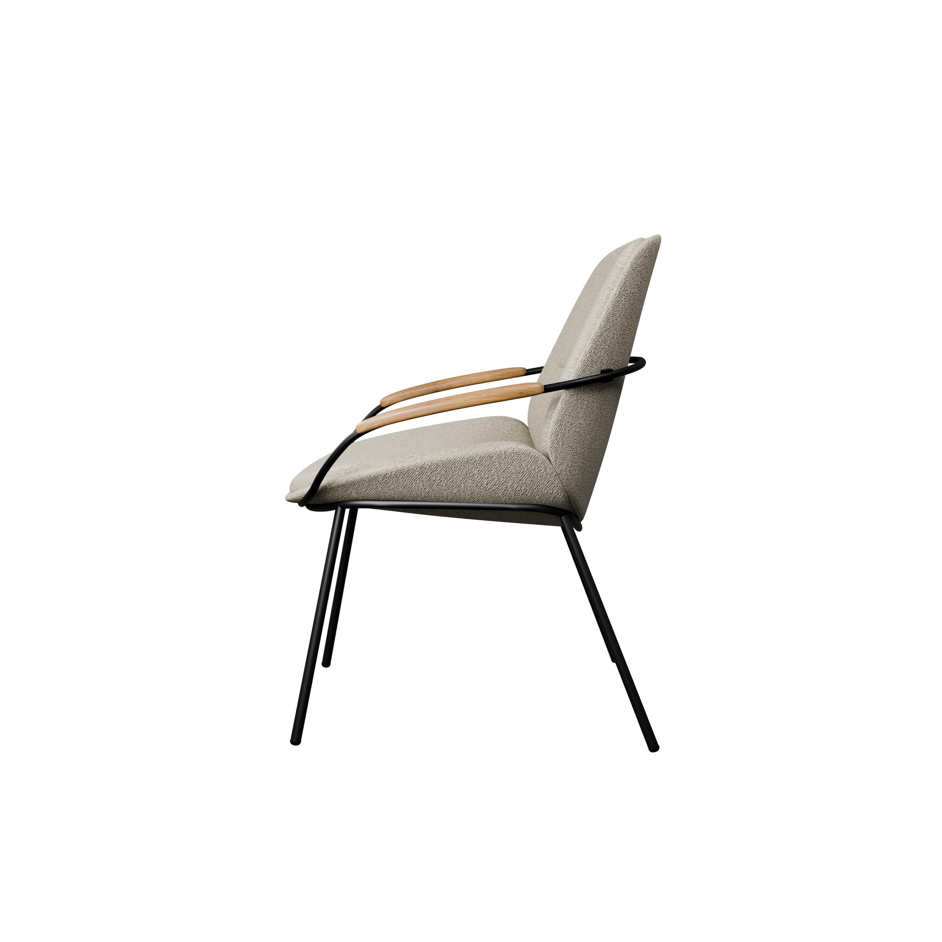 Silla de escritorio Munch con boucle Loop Crema hecha a mano por Murmurio en Nuevo estado para la venta en Lordelo, PT