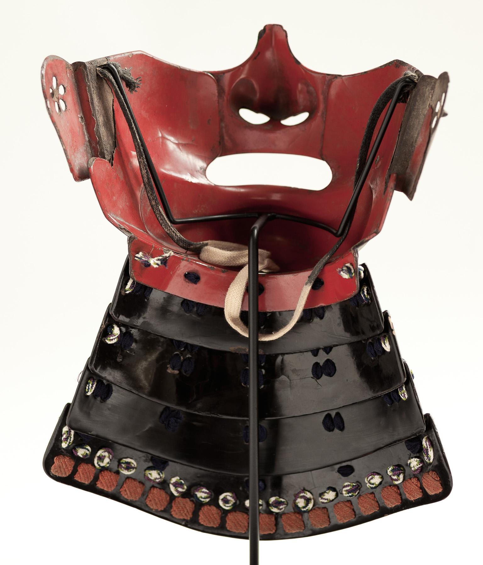 Munechika Ryubu Menpo Half Mask for Samurai Armor In Good Condition In Milano, IT