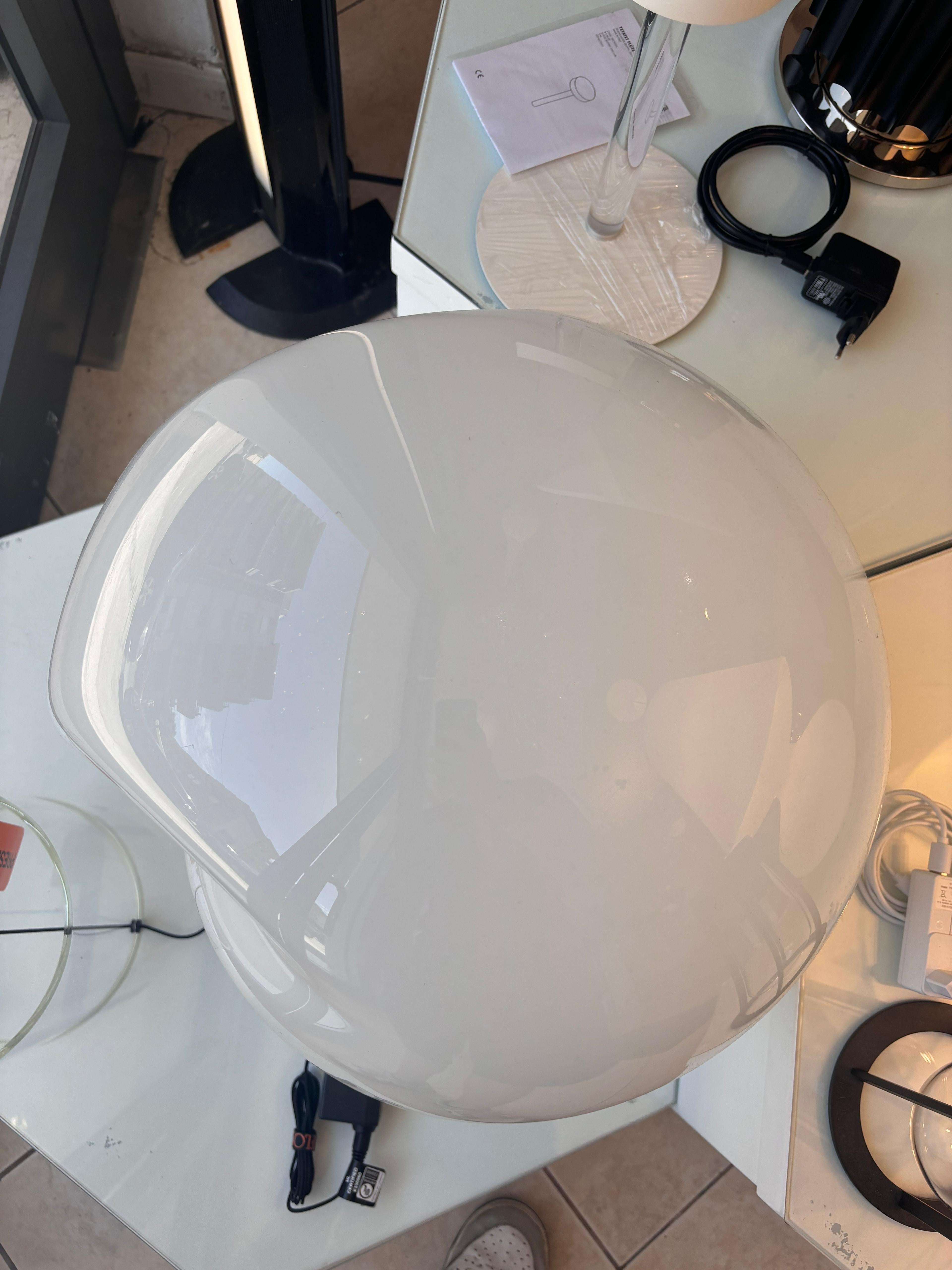 Munega Vistosi Big Table Lamp in Murano’s Glass 1970’s 1