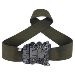 Ceinture commémorative Munich 72 avec boucle en métal