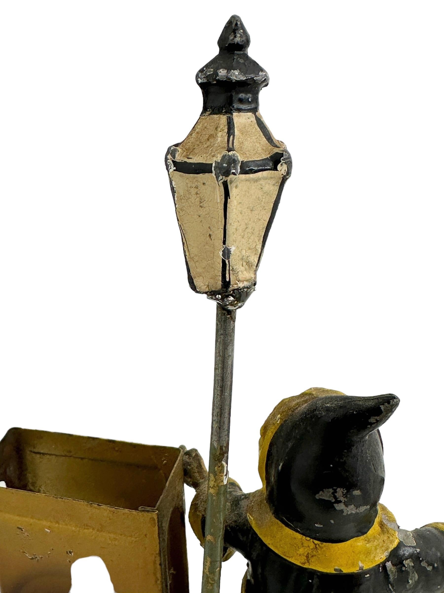 Munich Child Souvenir Matchstick Stand Figurine Antique German 1900s For Sale 2