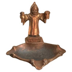 Statua souvenir Monaco di Baviera Portacenere Vintage, tedesco, anni '30