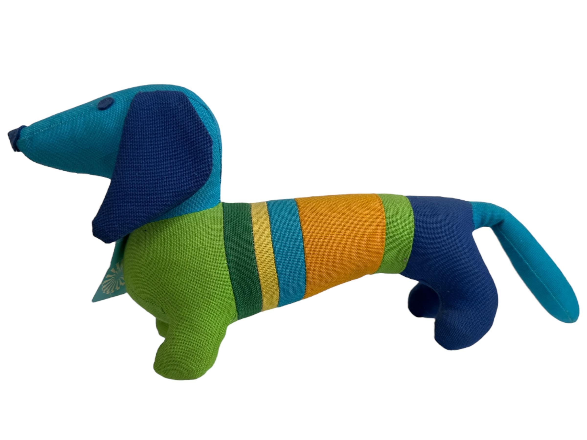 Munich Olympic Games 1972 Mascot Waldi Dog Dachshund by Schuco, Vintage German 1