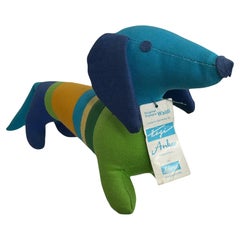 Munich Olympic Games 1972 Mascot Waldi Dog Dachshund by Schuco, Vintage German