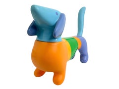 Munich Olympic Games 1972 Rubber Mascot Waldi Dog Dachshund Vintage German