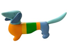 Munich Olympic Games 1972 Rubber Mascot Waldi Dog Dachshund Vintage German