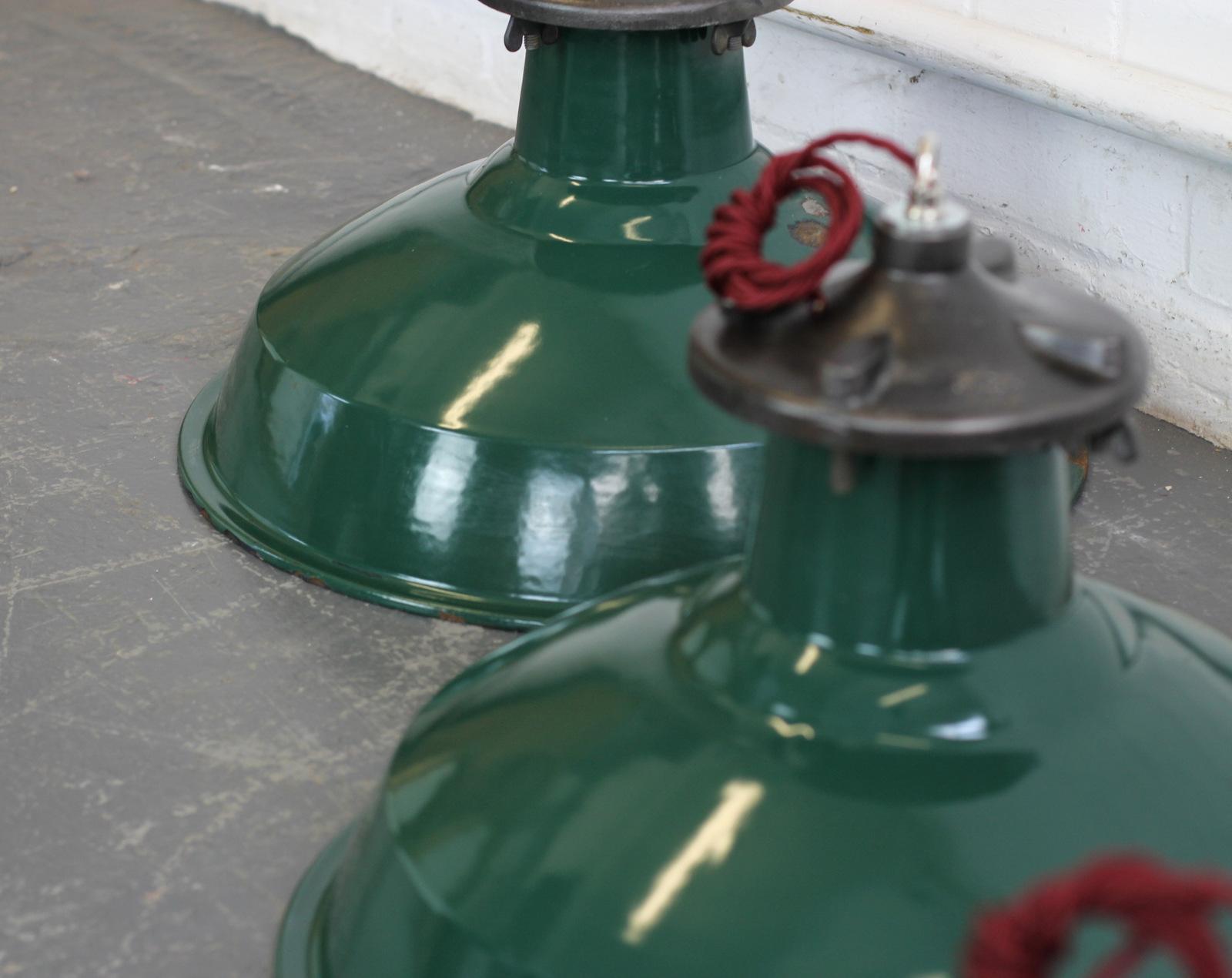 Munitions Factory Lights by Simplex, circa 1940s In Good Condition In Gloucester, GB