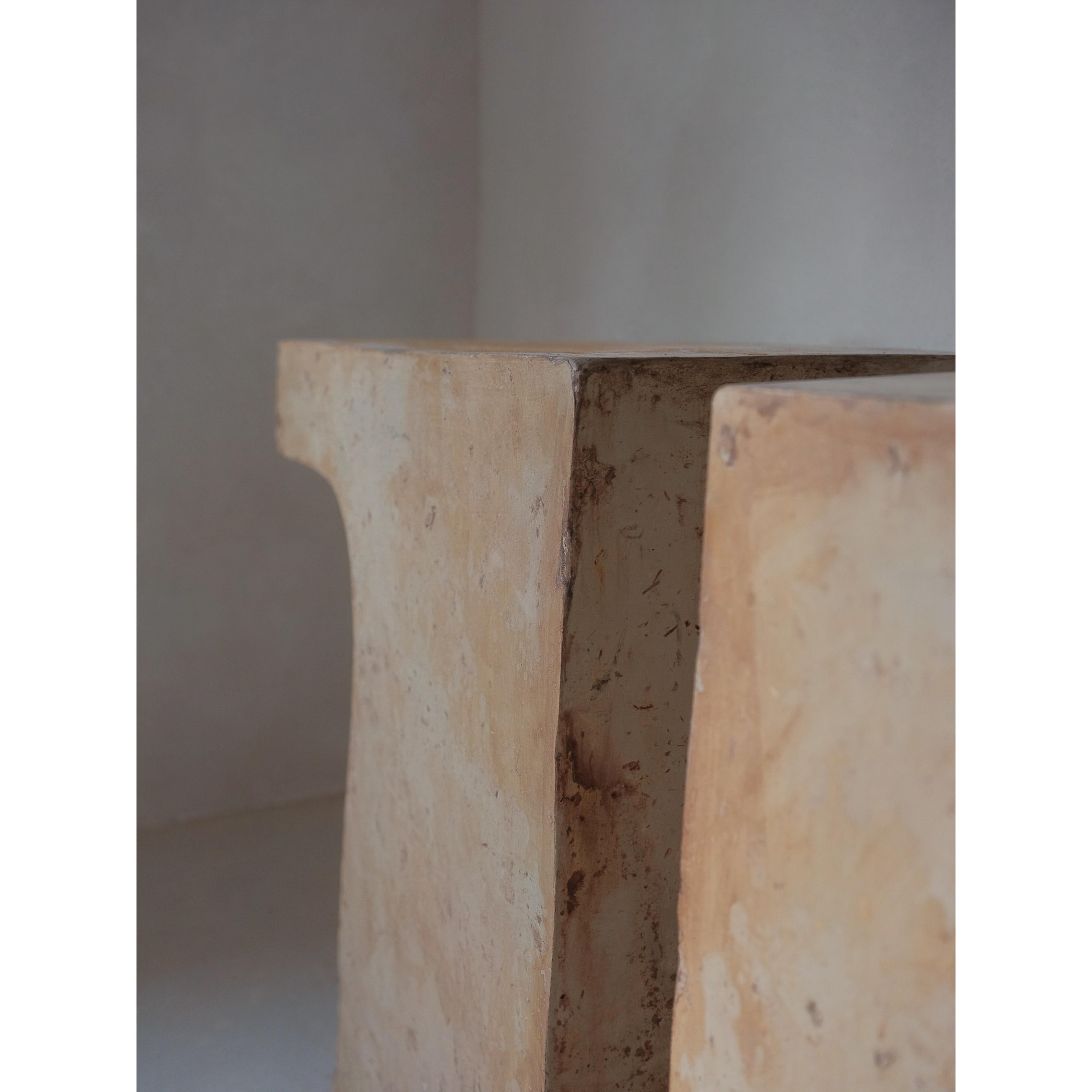 Munk, Unique Console in Hemp Crete by Lucas Tyra Morten (Sonstiges) im Angebot