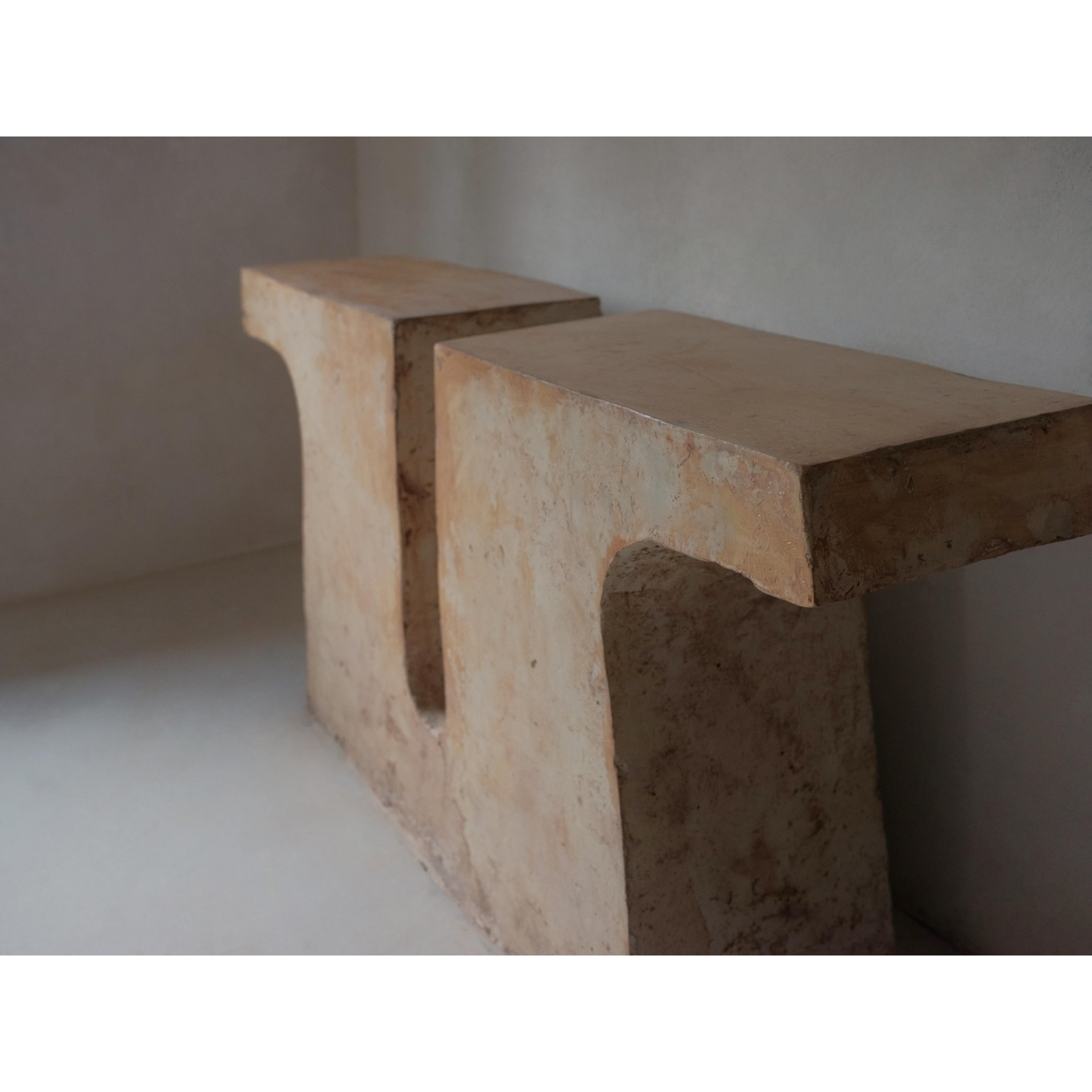 Munk, Unique Console in Hemp Crete by Lucas Tyra Morten im Angebot 1