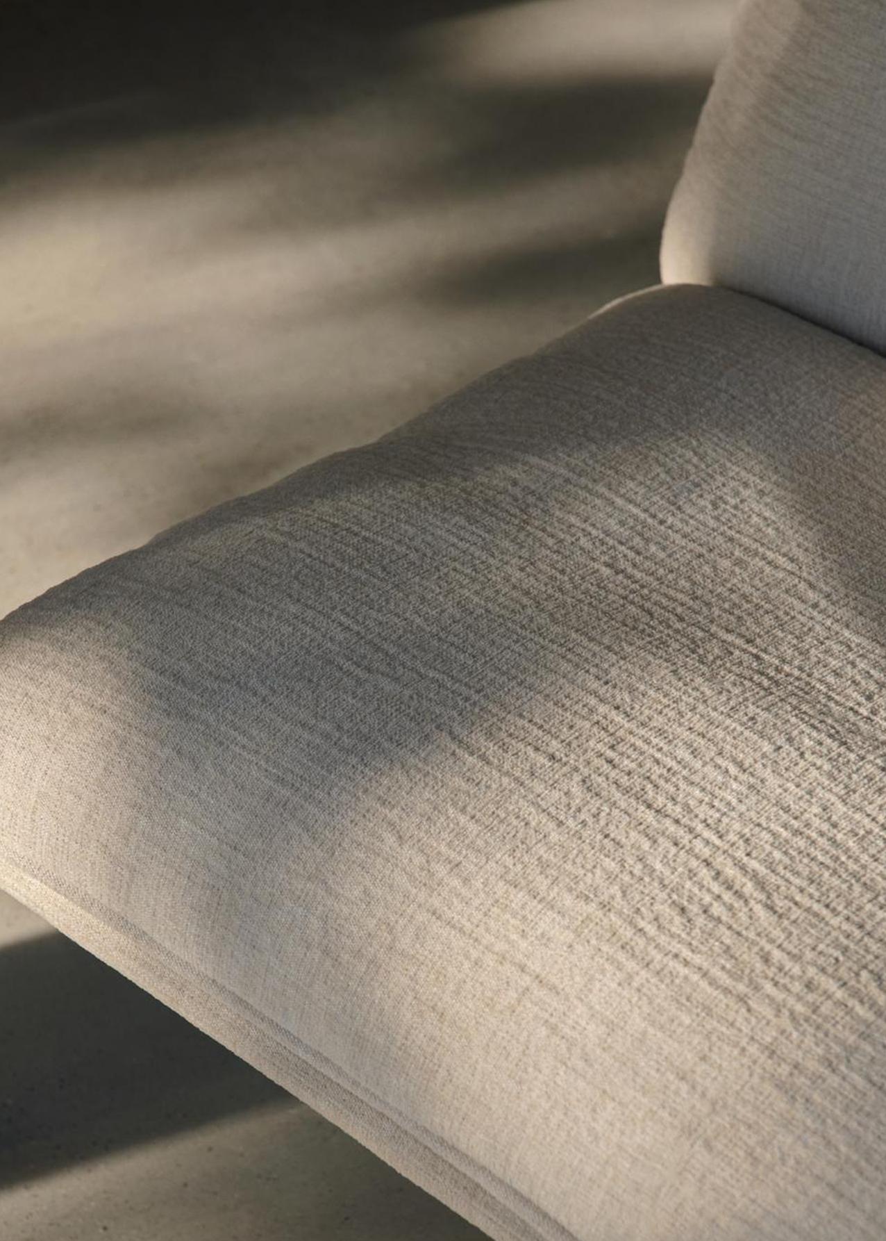 Polacco Sedia Muno con schienale alto in Kvadrat (Cifrado 0221)/Cromo scuro, Luca Nichetto in vendita
