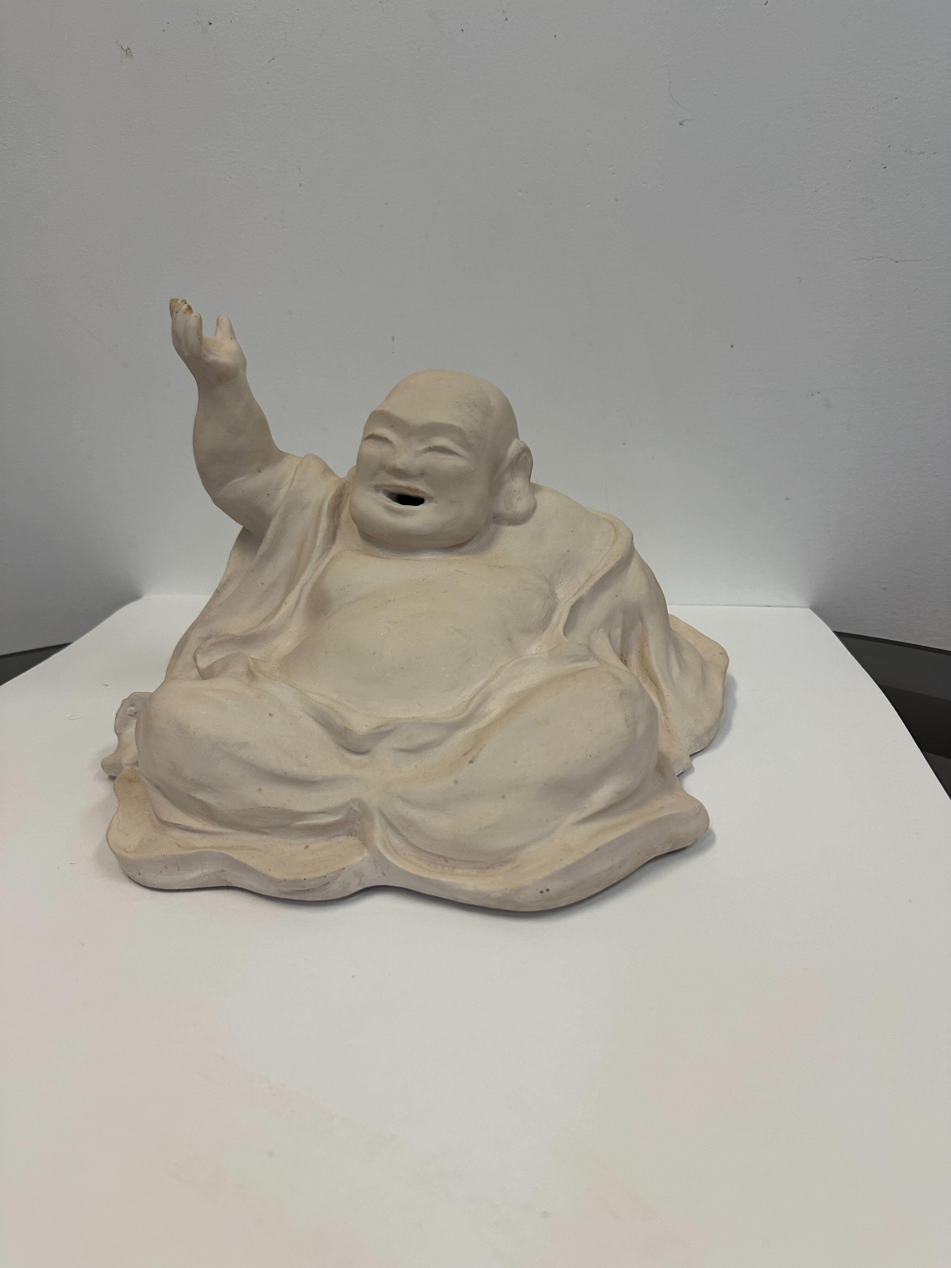American Munro Galloway - Buddha Plaster Sculpture For Sale