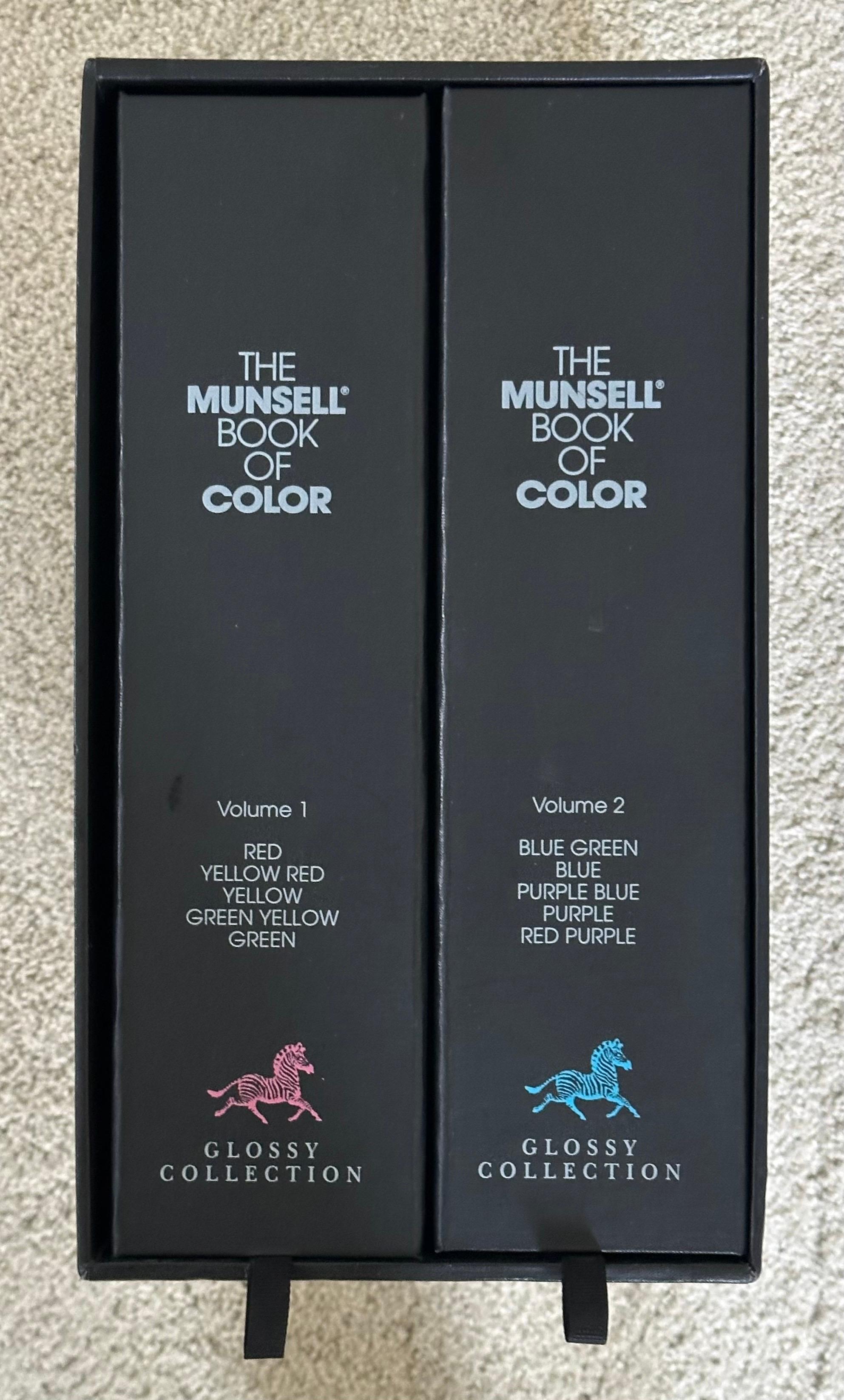 Contemporary Munsell Book of Color Glossy Edition - Two Volume Set