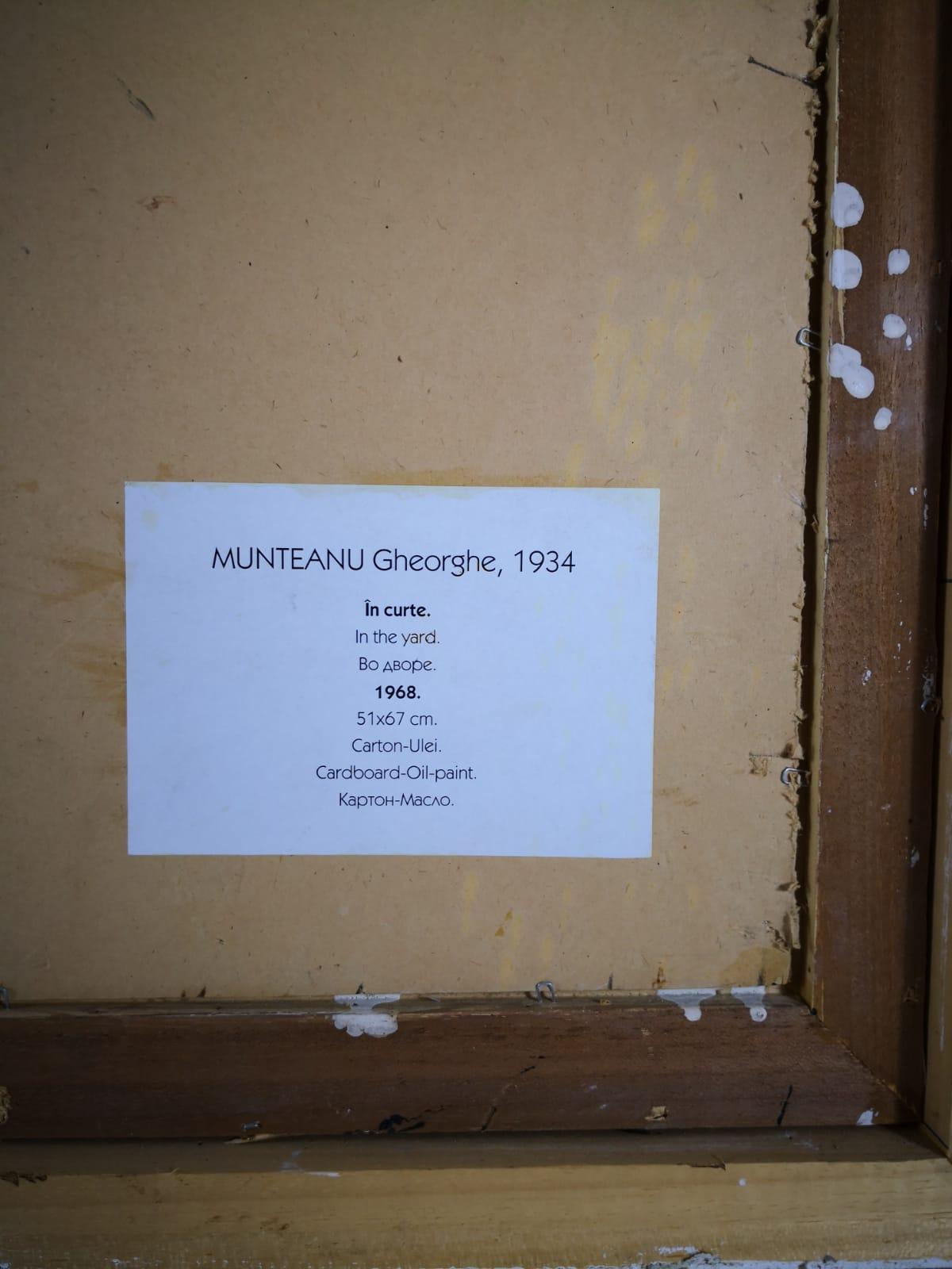 Munteanu Gheorghe, Ölgemälde, 20. Jahrhundert, Munteanu Gheorghe im Angebot 9