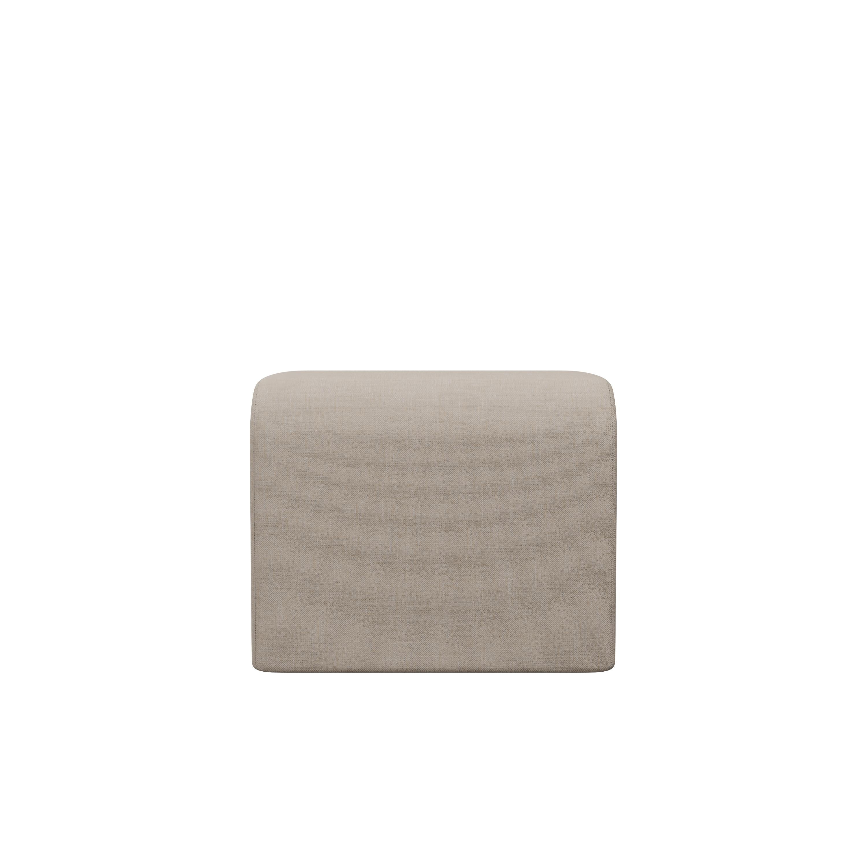 Munu Pouf 0.55 en Blend Tissu propre fabriqué à la main par Murmurio Neuf - En vente à Lordelo, PT