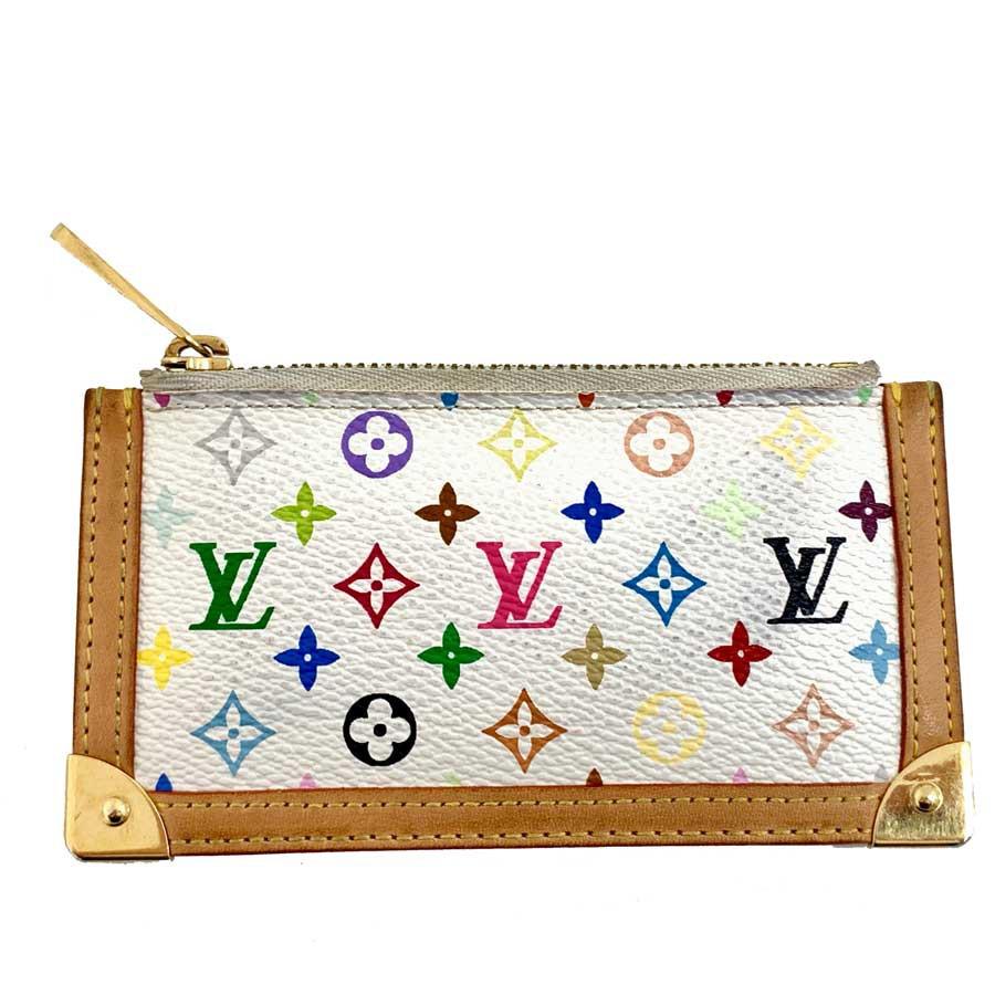 Murakami for Louis Vuitton Monogram Key Holder In Fair Condition In Paris, FR