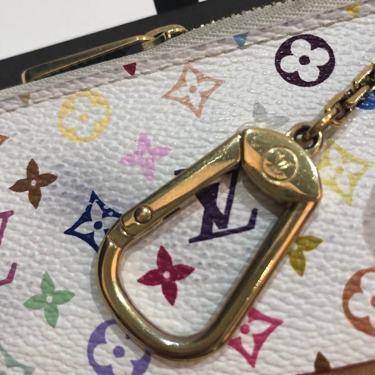 Louis Vuitton TAKASHI MURAKAMI Monogramofrage Key Ring Bag Charm