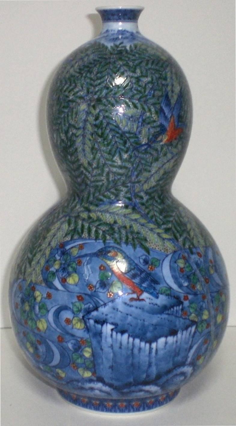 Murakami Genki, Japanese Porcelain Vase, circa 2005 5