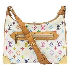 Murakami in white monogram canvas