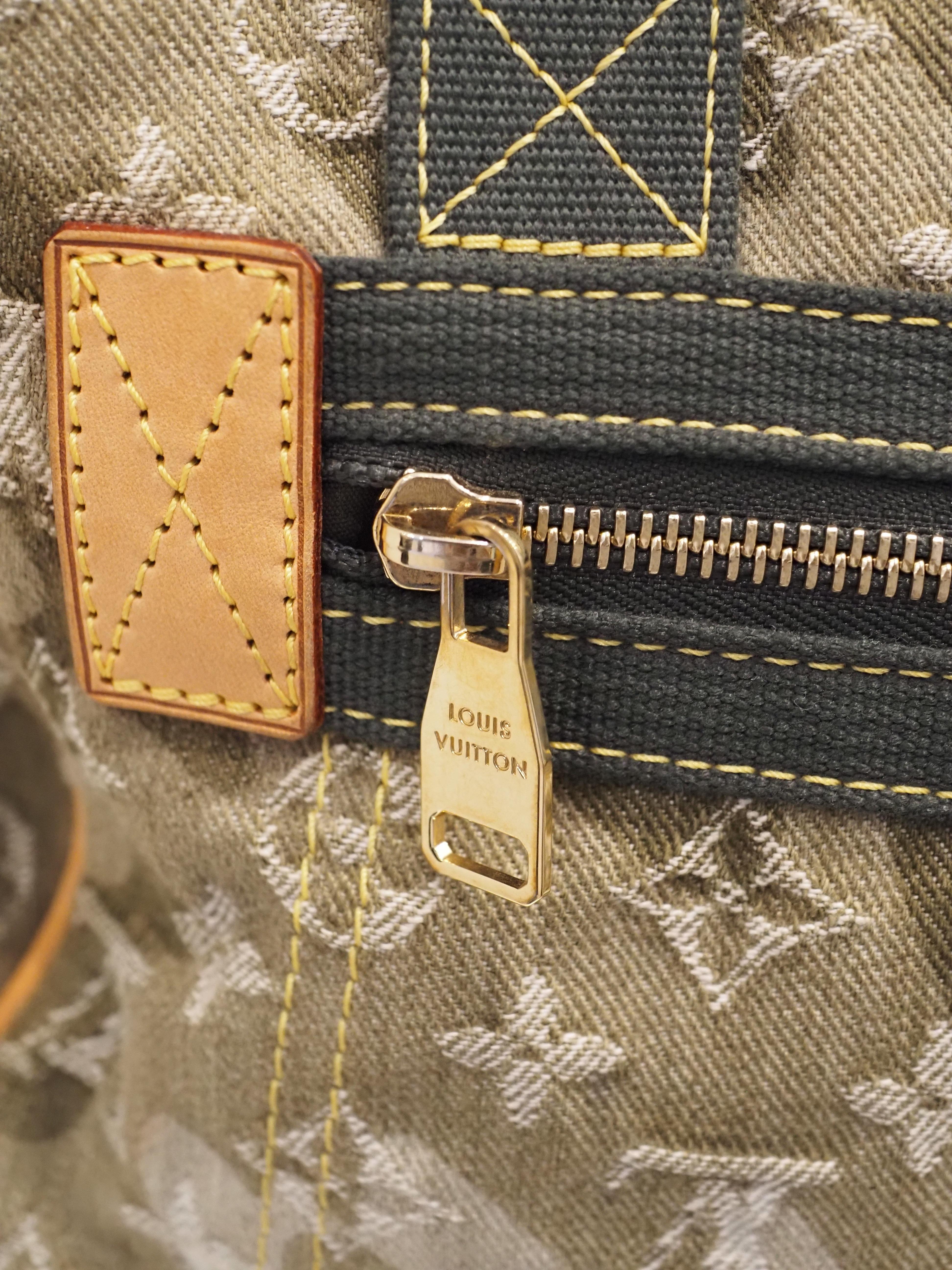 Murakami per Louis Vuitton monogramouflage denim bag 7