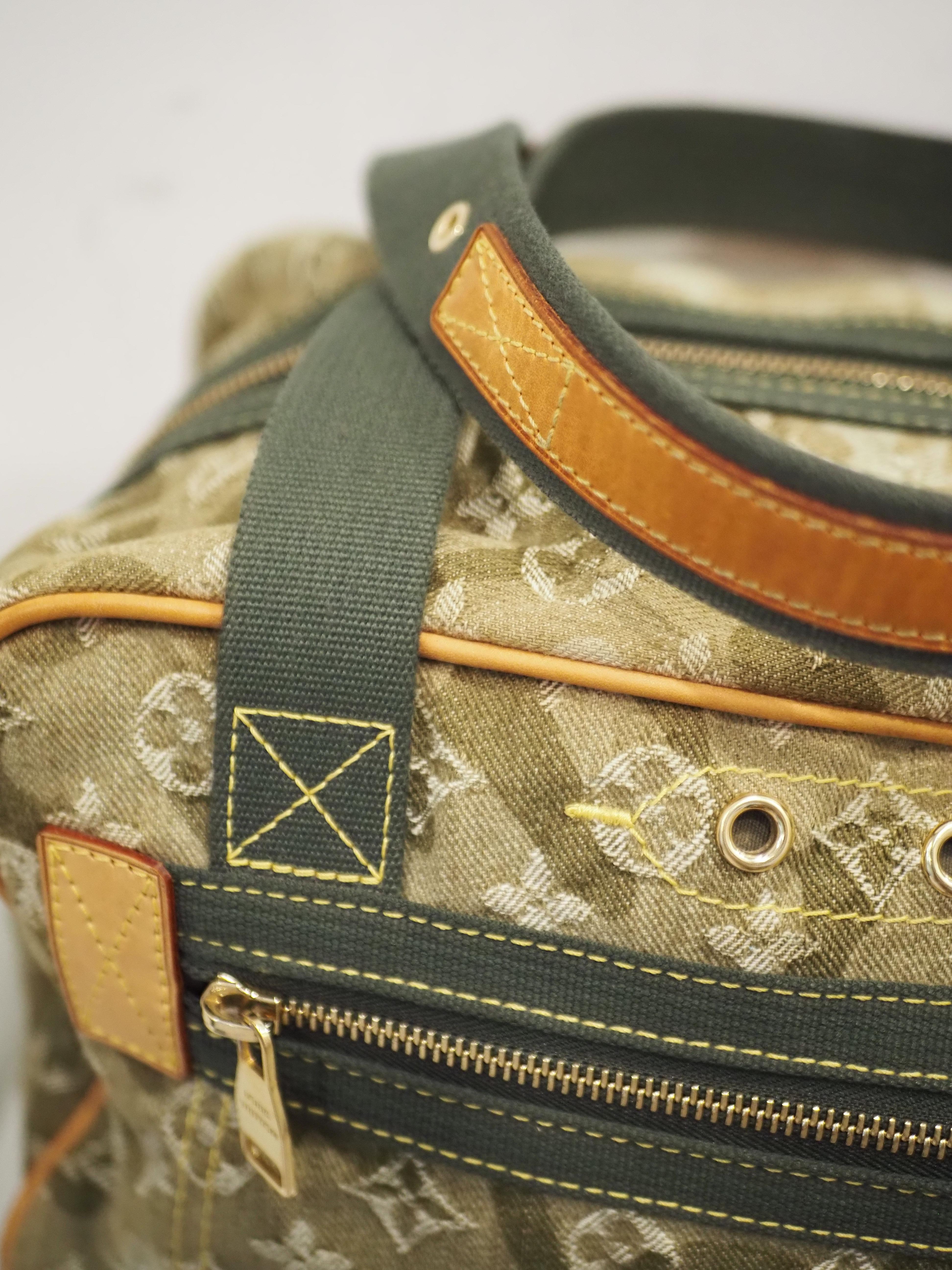 Murakami per Louis Vuitton monogramouflage denim bag 8