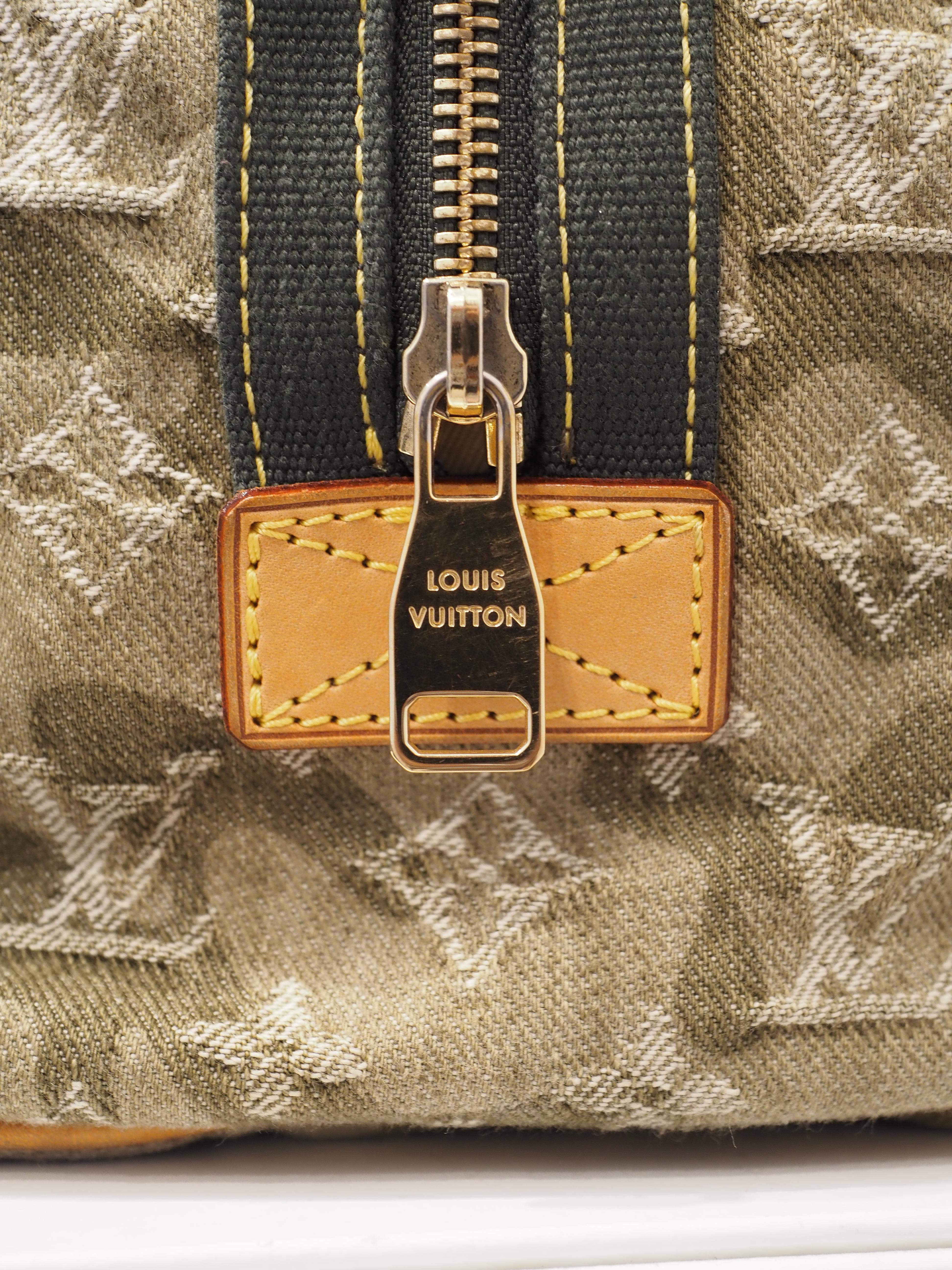 Murakami per Louis Vuitton monogramouflage denim bag 10