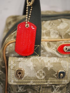 Murakami per Louis Vuitton Monogrammouflage Denim-Tasche aus Denim