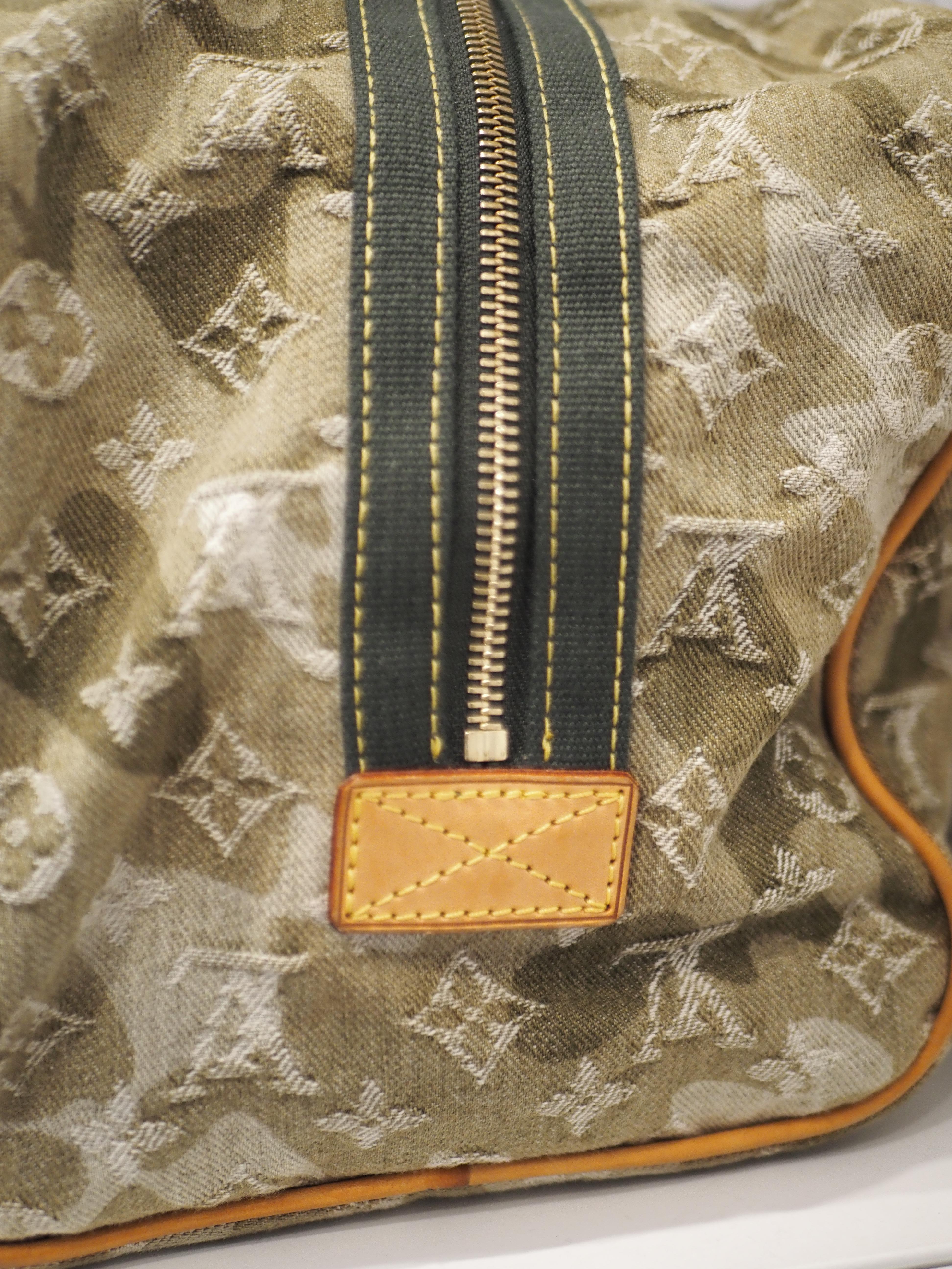 Murakami per Louis Vuitton monogramouflage denim bag 3