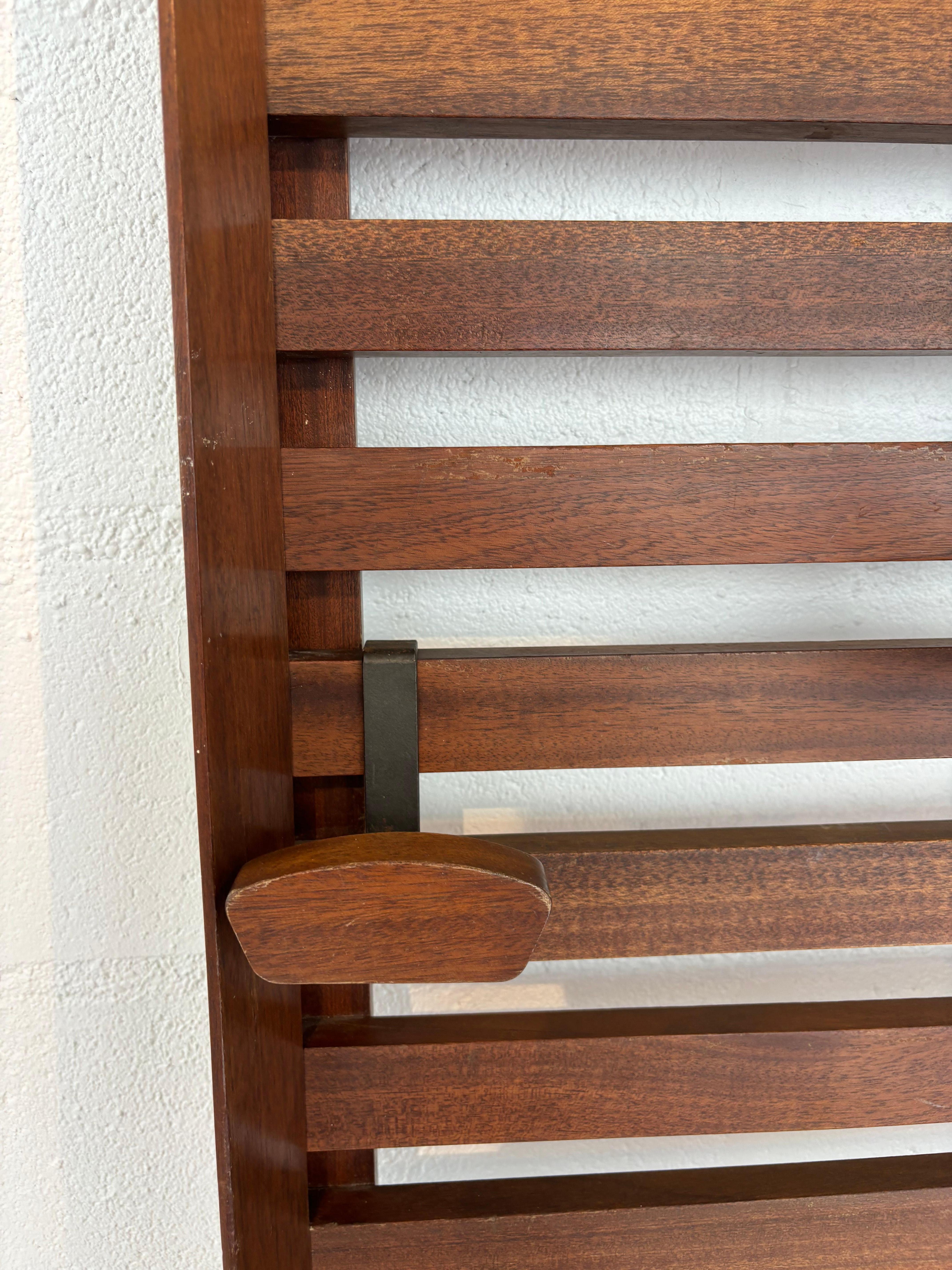 Mural coat rack by Georges Frydman For Sale 5