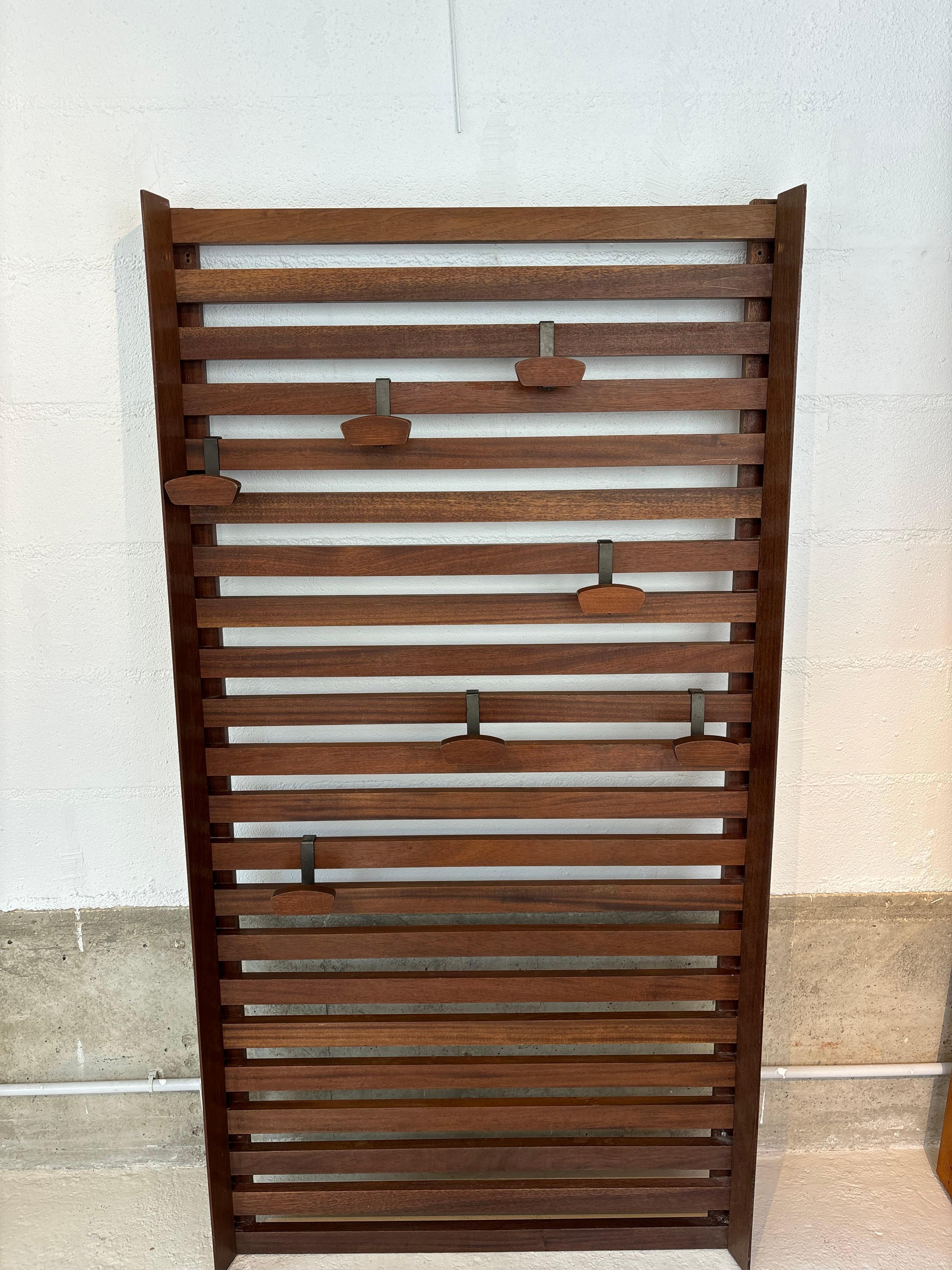 Mid-20th Century Mural coat rack by Georges Frydman For Sale