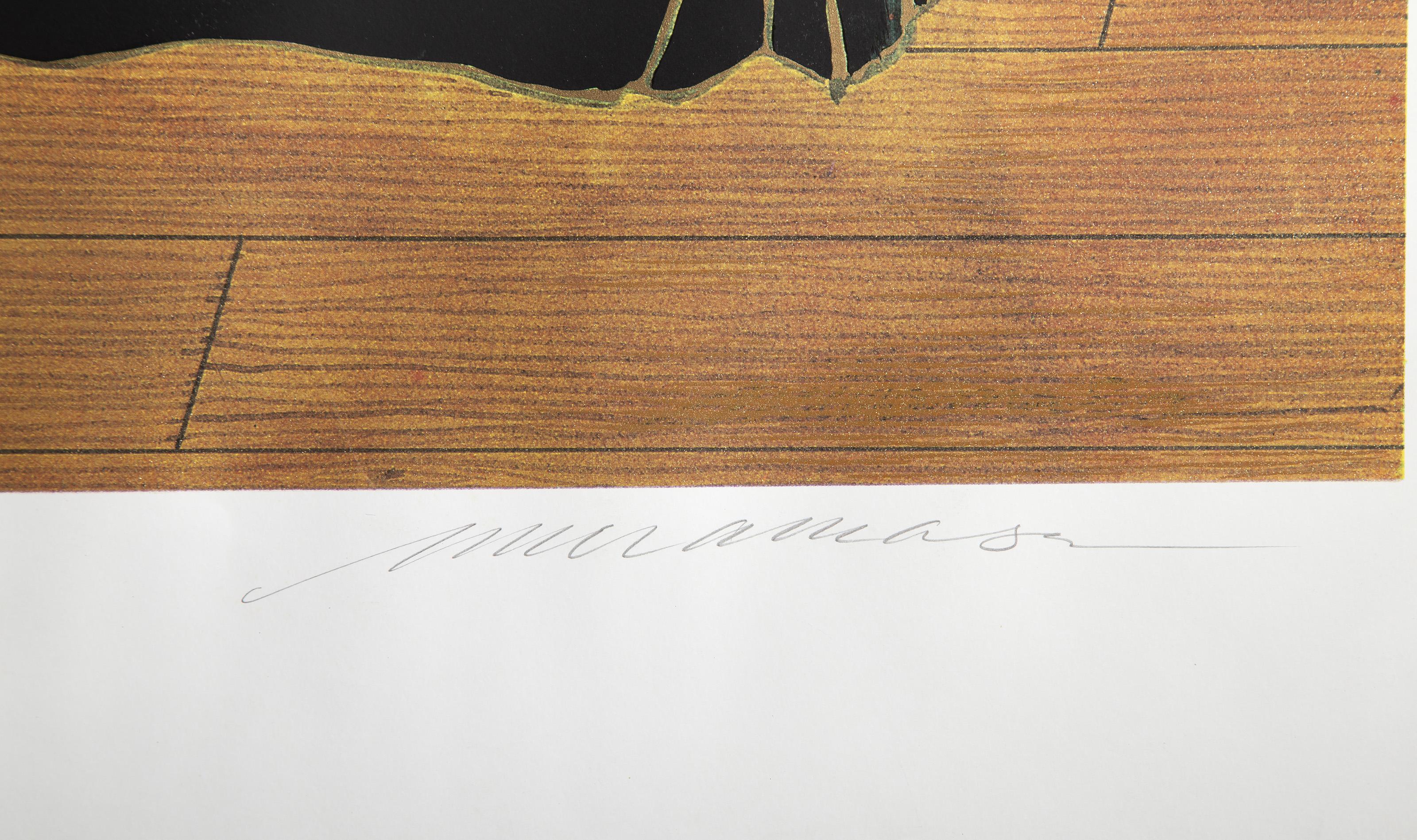 Loves Passenger, serigrafia Art Deco di Muramasa Kudo in vendita 5