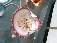 Murano, 1930, Italian, Attributed to Fratelli Toso, Technical Avventurina